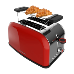 grille pain double rouge