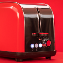 Grille-pain double Cecotec Toastin' Time 850 rouge