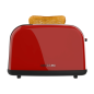 Grille-pain double Cecotec Toastin' Time 850 rouge Grille-pain double Cecotec Toastin' Time 850 rouge