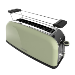 Grille-pain Cecotec Toastin' Time menthe, fente large