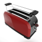 Grille-pain Cecotec Toastin' Time 1500 rouge 4 tranches Grille-pain Cecotec Toastin' Time 1500 rouge 4 tranches