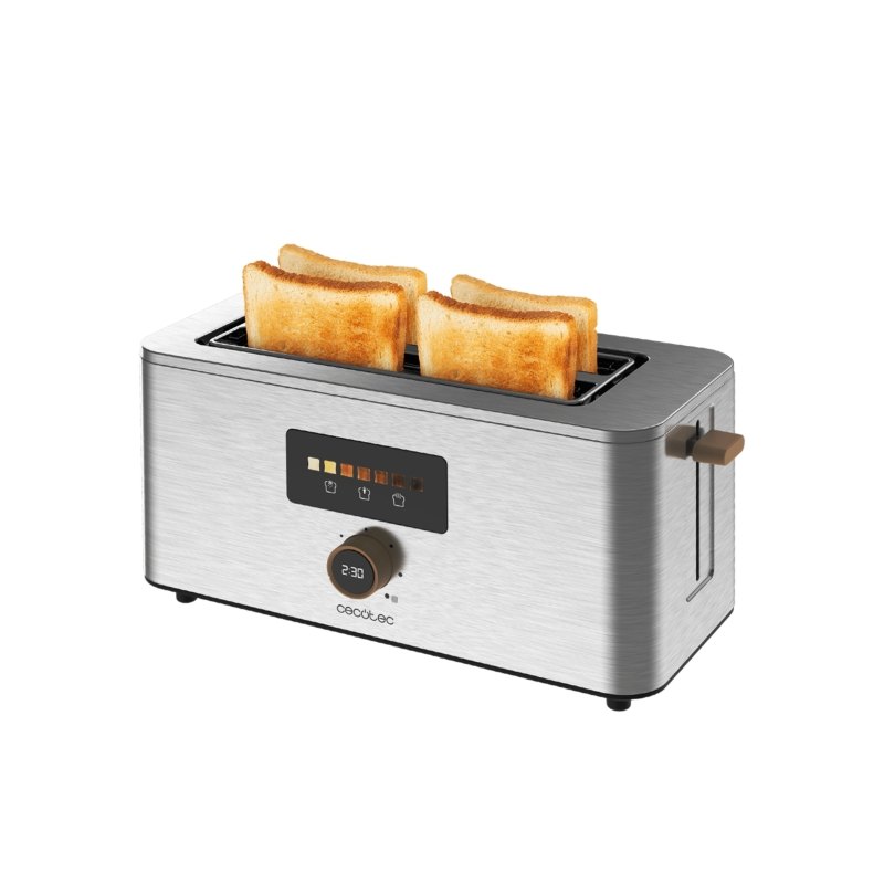 Grille-pain Cecotec TouchandToast double fente acier Grille-pain Cecotec TouchandToast double fente acier