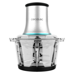 Hachoir électrique Cecotec ChopBeat 2000, bol verre, 500 W