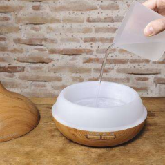 Humidificateur bois clair 300 ml