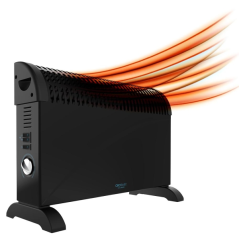 Convecteur turbo noir 2000 W