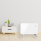 Convecteur chauffant verre trempé Cecotec 1000W blanc Convecteur chauffant verre trempé Cecotec 1000W blanc