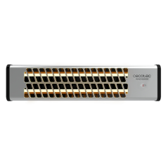 chauffage mural acier 1200W