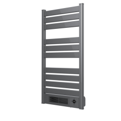 Sèche serviettes électrique gris