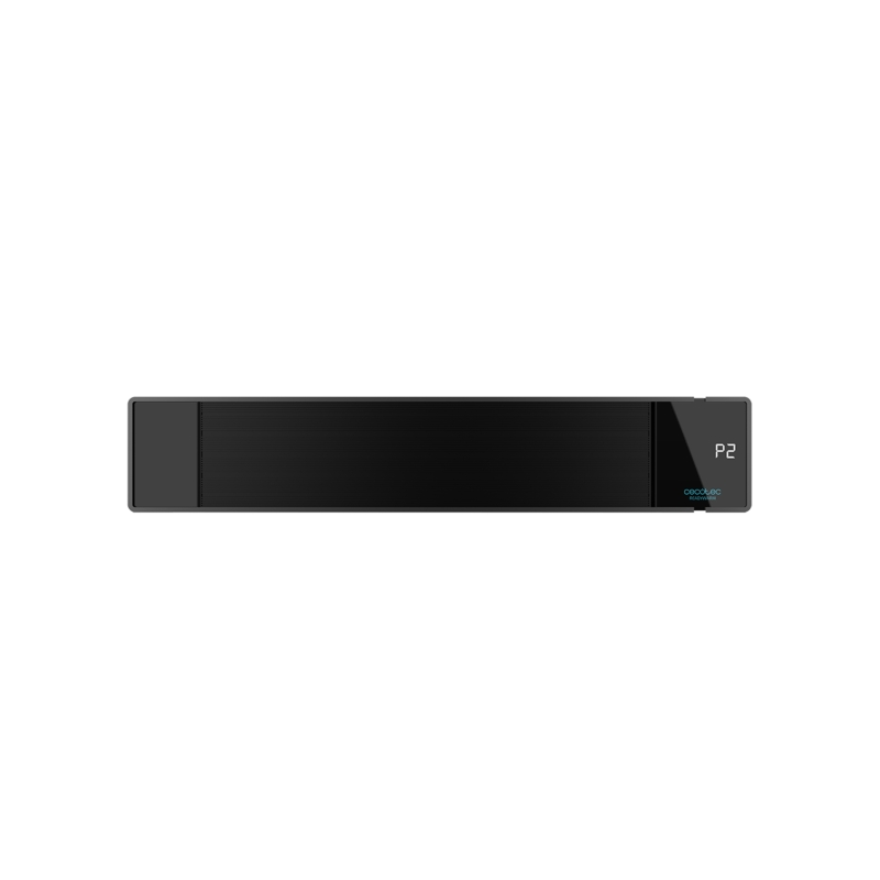Chauffage mural infrarouge Cecotec 2400W noir IP65