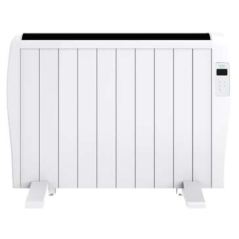Radiateur électrique blanc connecté