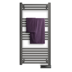Sèche serviettes électrique gris