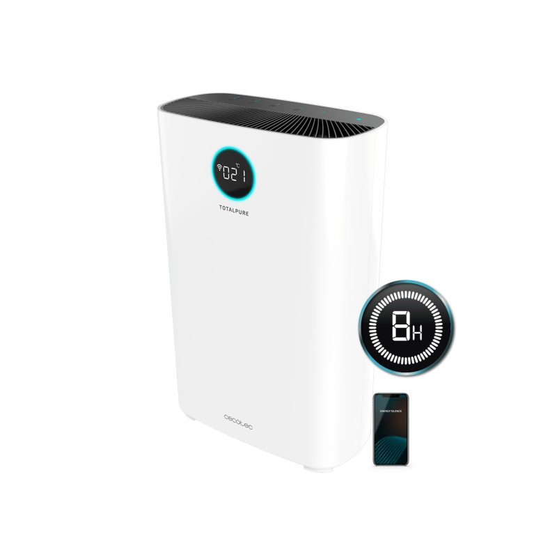Purificateur d'air Cecotec TotalPure 5000 Blanc 130 m³ Purificateur d'air Cecotec TotalPure 5000 Blanc 130 m³