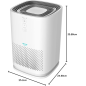 Purificateur d'air Cecotec TotalPure 1500 Blanc 26W Purificateur d'air Cecotec TotalPure 1500 Blanc 26W