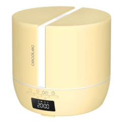 Diffuseur d’arômes Bluetooth jaune pastel