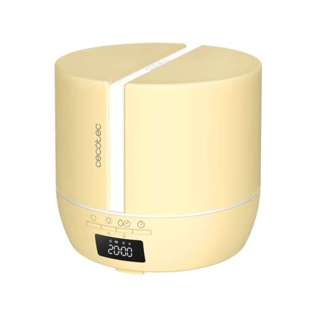 Diffuseur d’arômes Bluetooth jaune pastel