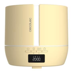 Diffuseur d'arômes Bluetooth Cecotec PureAroma 550 500 ml jaune pastel