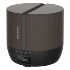 Diffuseur d arôme connecté bois sombre
