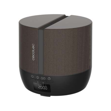 Diffuseur d arôme connecté bois sombre