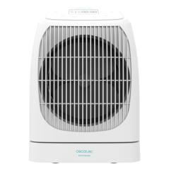 Chauffage électrique rotatif blanc