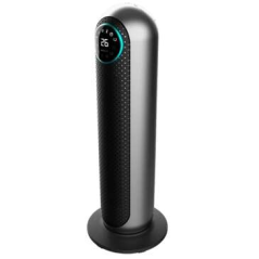 chauffage salle de bain noir 2200W
