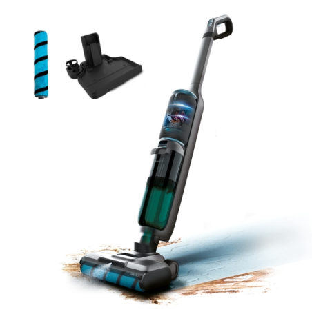 Balai-serpillère électrique Cecotec FreeGo noir/bleu