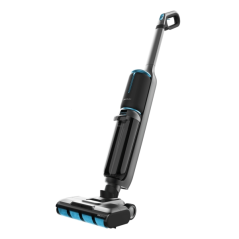 Balai-serpillère électrique noir bleu