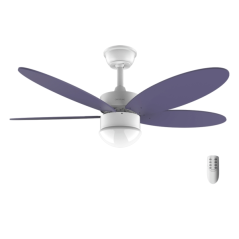 Ventilateur de plafond bleu marine