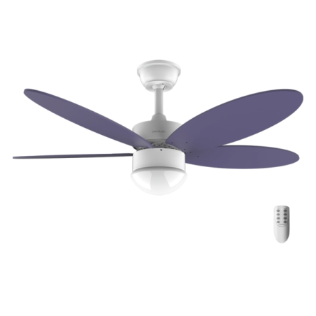 Ventilateur de plafond bleu marine