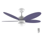 Ventilateur de plafond Cecotec EnergySilence 107 cm bleu marine