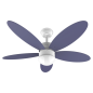 Ventilateur de plafond Cecotec EnergySilence 107 cm bleu marine