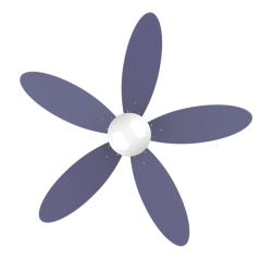 Ventilateur de plafond bleu marine