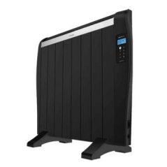 Radiateur électrique noir 1200W