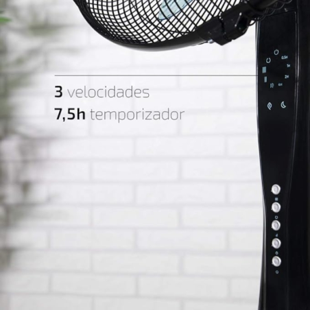 Ventilateur sur pied Cecotec EnergySilence 530 noir 40 cm