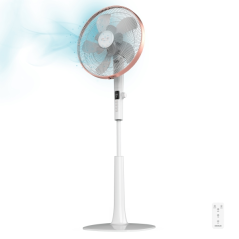 ventilateur sur pied blanc 40 cm