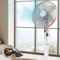 Ventilateur sur pied Cecotec blanc 40 cm