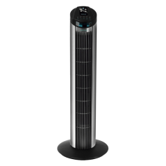 Ventilateur tour noir gris