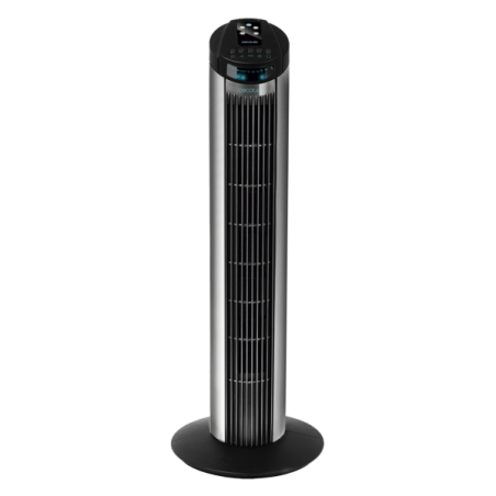 Ventilateur tour noir gris