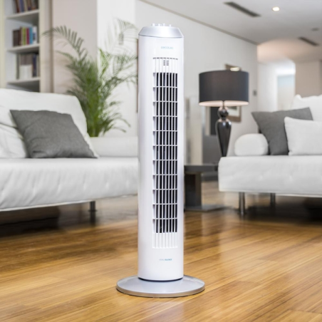 Ventilateur tour Cecotec EnergySilence 8090 Skyline blanc