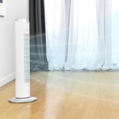 Ventilateur tour blanc Cecotec