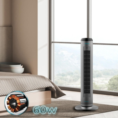 Ventilateur tour Cecotec EnergySilence 8190 Ionic gris