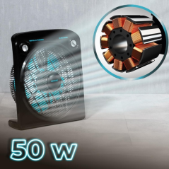 Ventilateur sur pied Cecotec EnergySilence 6000 noir