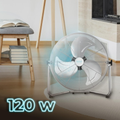 ventilateur sur pied industriel acier