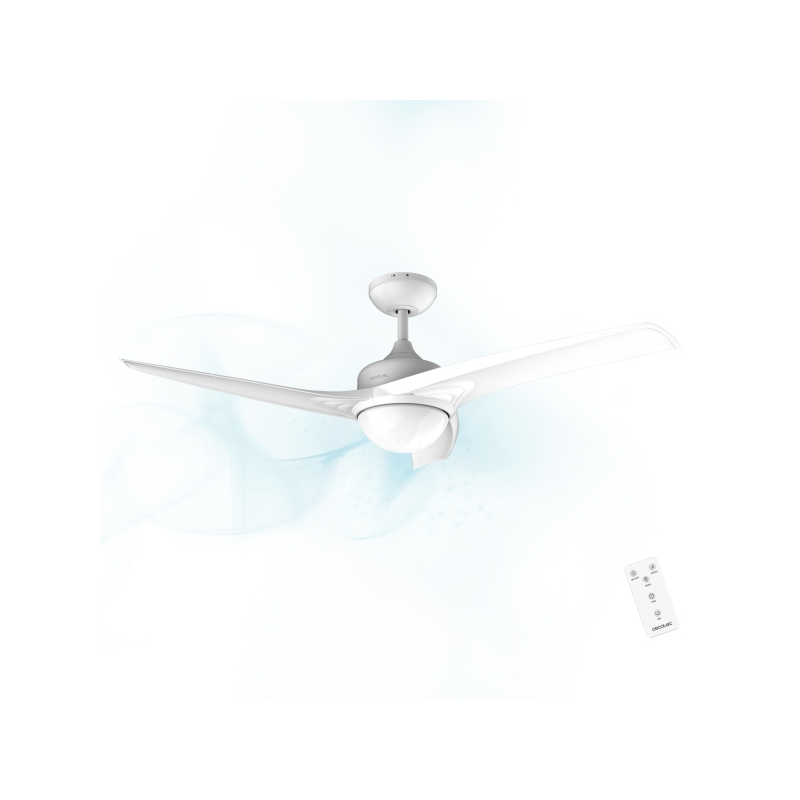 Ventilateur de plafond Cecotec LED blanc 132 cm Ventilateur de plafond Cecotec LED blanc 132 cm