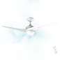 Ventilateur de plafond Cecotec LED blanc 132 cm Ventilateur de plafond Cecotec LED blanc 132 cm