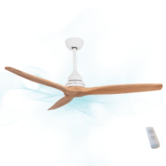 Ventilateur de plafond blanc 132 cm