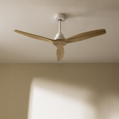 Ventilateur de plafond blanc 132 cm