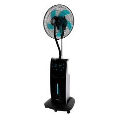 Ventilateur brumisateur ionique noir