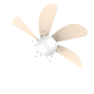 Ventilateur de plafond Cecotec EnergySilence 92 cm jaune pastel