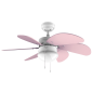 Ventilateur de plafond Cecotec Aero 3600 rose 92 cm Ventilateur de plafond Cecotec Aero 3600 rose 92 cm