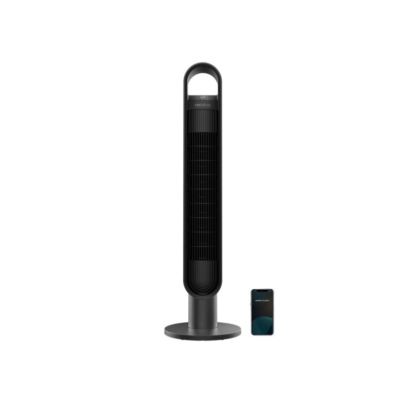Ventilateur colonne Cecotec EnergySilence 9150 Wi-Fi Noir Ventilateur colonne Cecotec EnergySilence 9150 Wi-Fi Noir